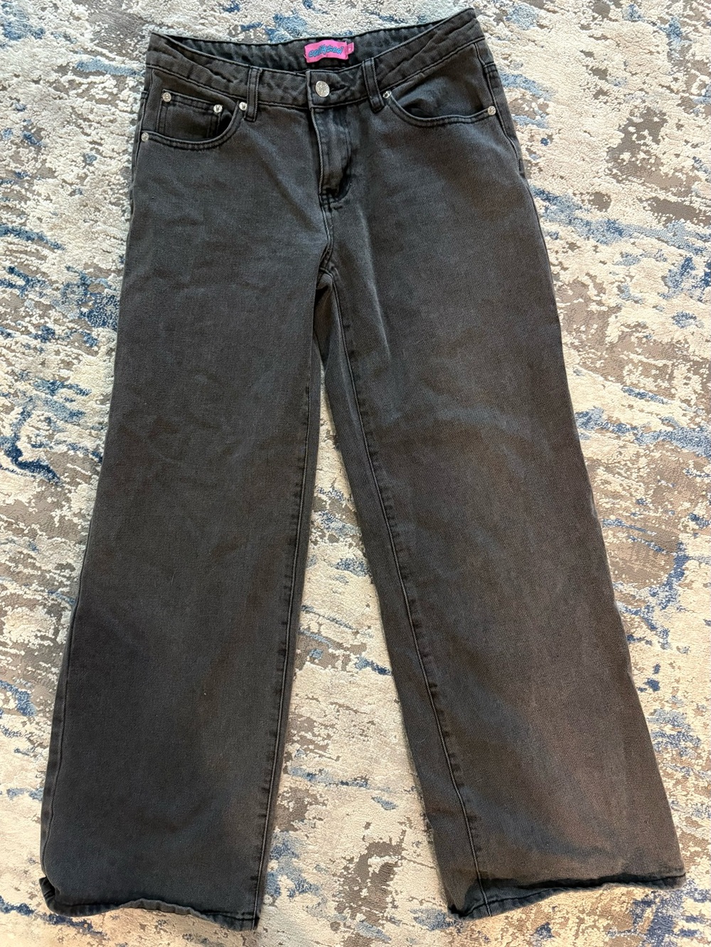 Edikted Raelynn Low Rise Jeans Size Small - Picture 6 of 8